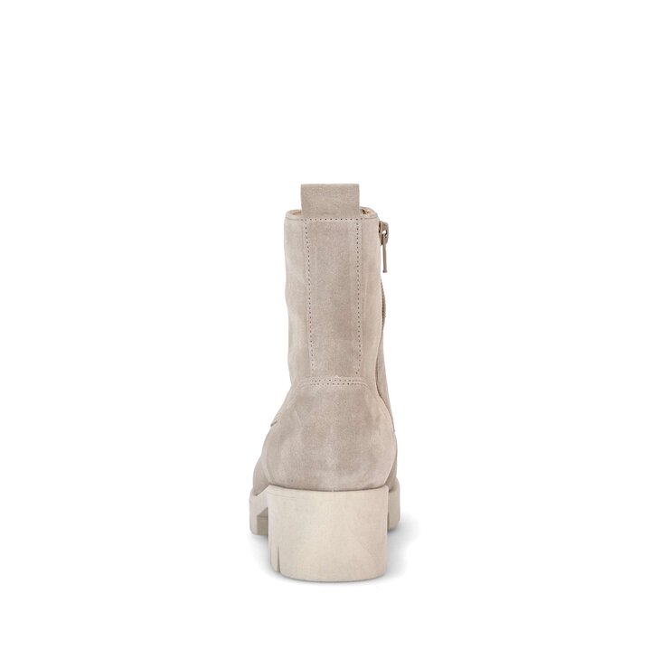 Stivaletto stringato beige #3