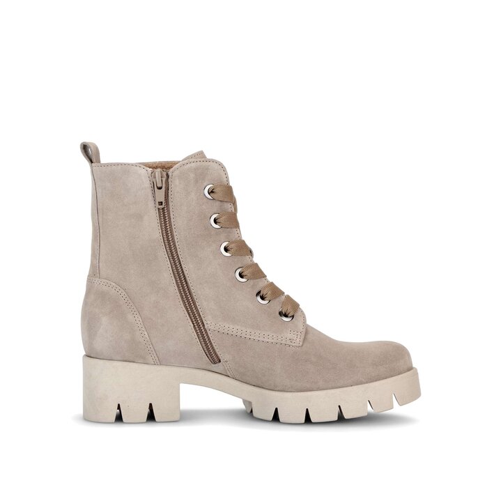 Stivaletto stringato beige #1