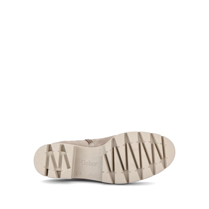 Stivaletto stringato beige #4