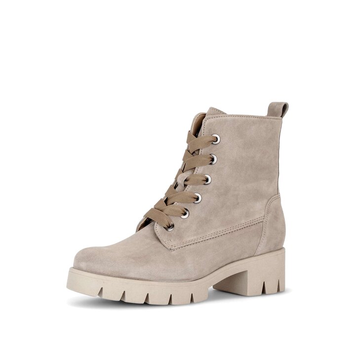 Stivaletto stringato beige #2