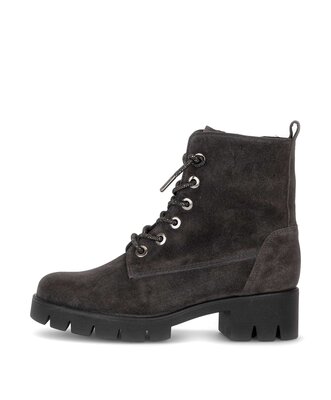 Stivaletto stringato grigio