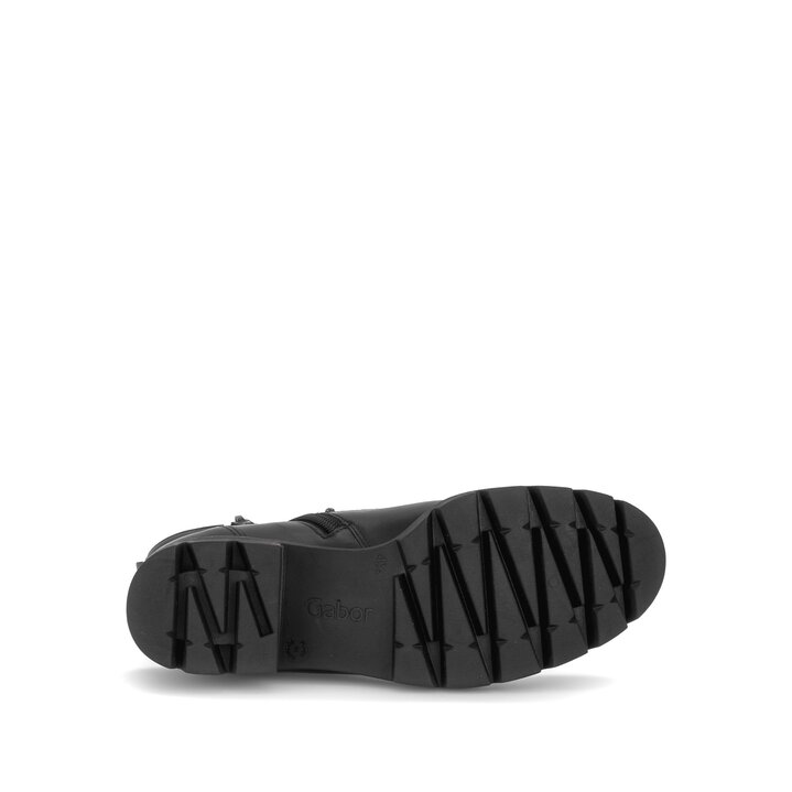Stivaletto stringato nero #4