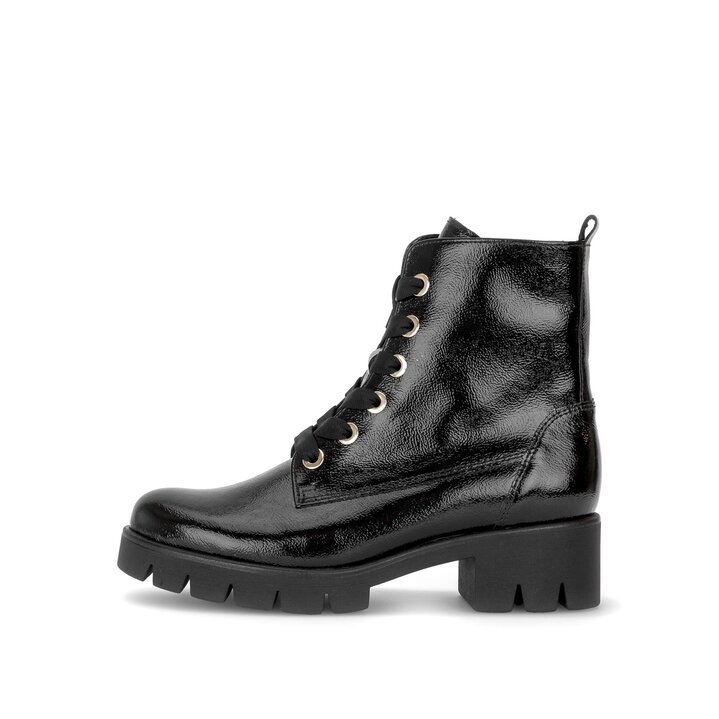 Stivaletto stringato nero #0