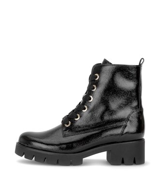 Stivaletto stringato nero