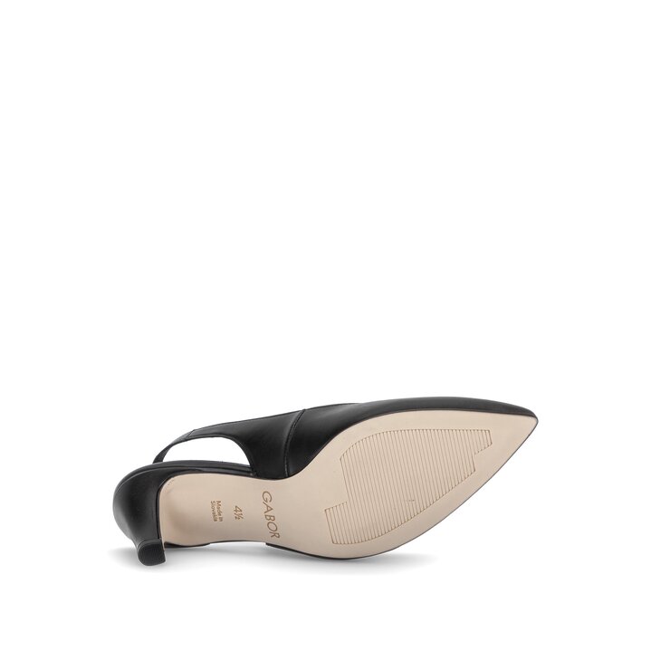 Slingback nero #4