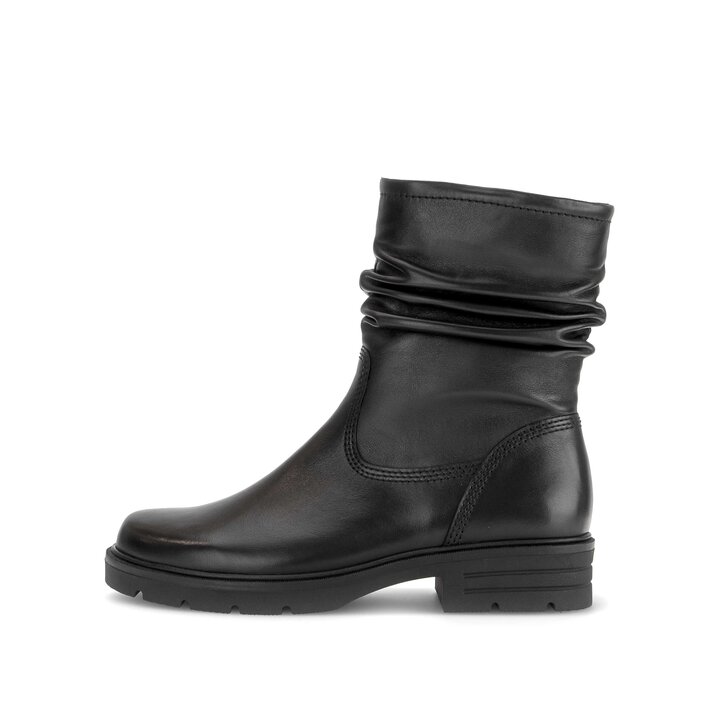 Sportliche Stiefelette schwarz #0