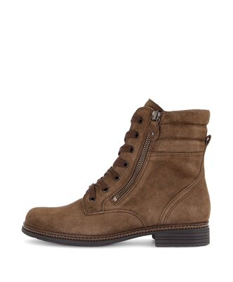 Stivaletto stringato marrone