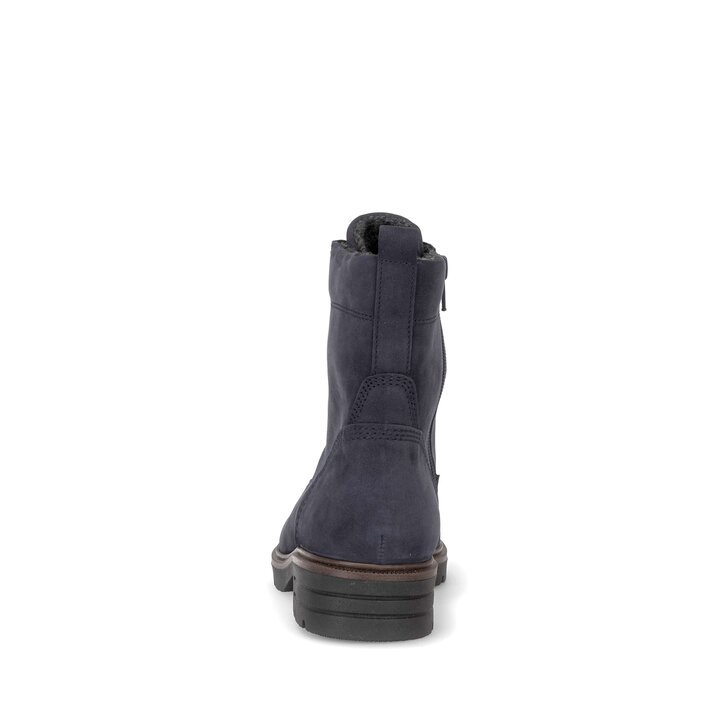 Stivaletto stringato blu #3