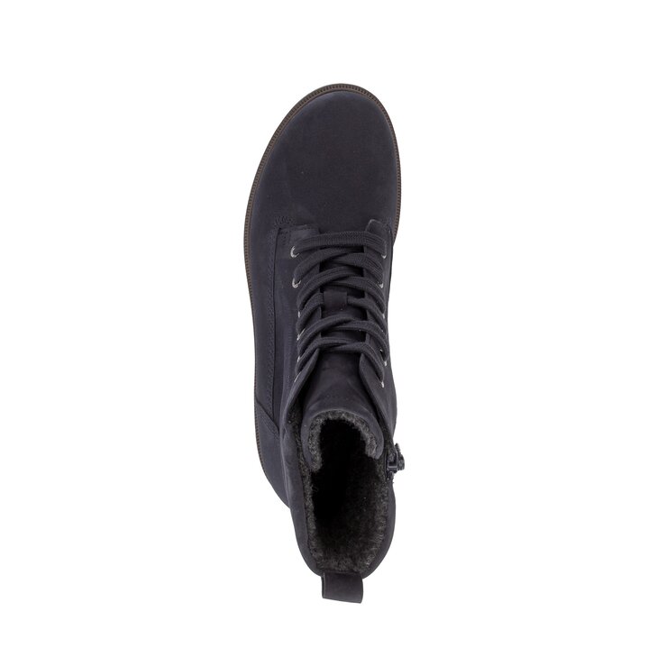 Stivaletto stringato blu #5