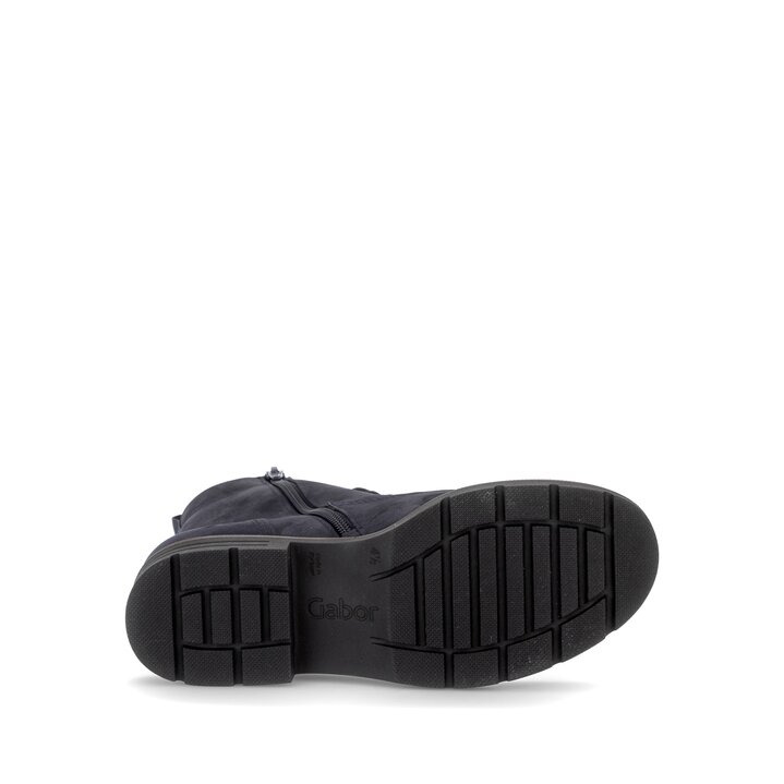 Stivaletto stringato blu #4