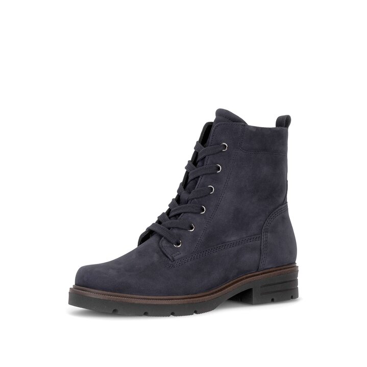 Stivaletto stringato blu #2
