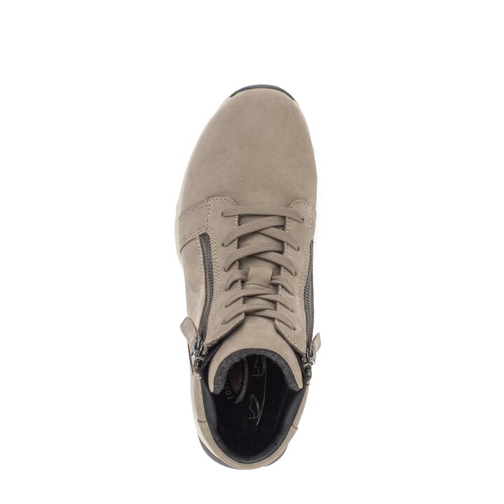 Sneaker high beige #5
