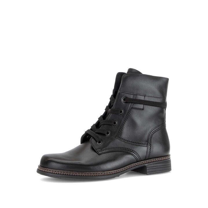 Schnürstiefelette schwarz #2