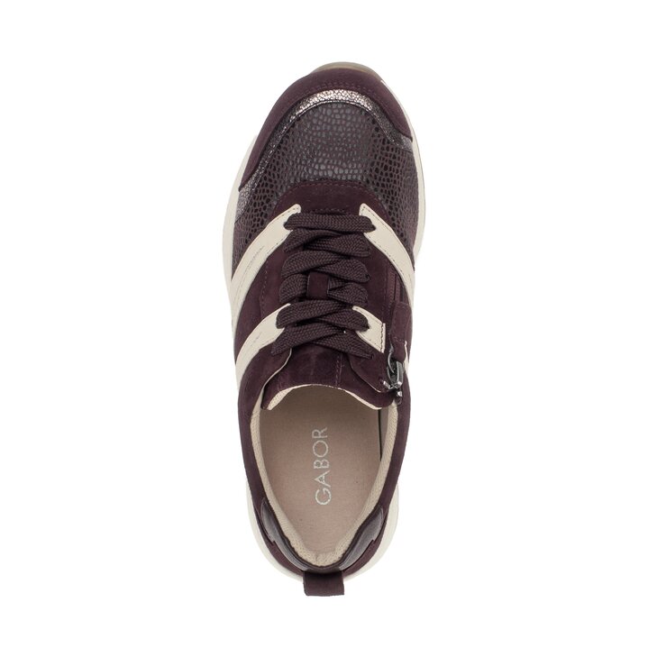 Sneakers basse rosso #5
