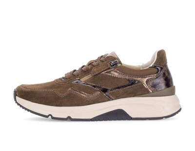 Sneaker low braun