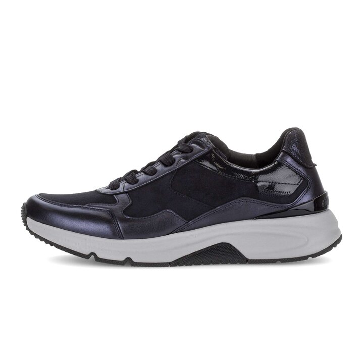 Lage sneaker blauw #0