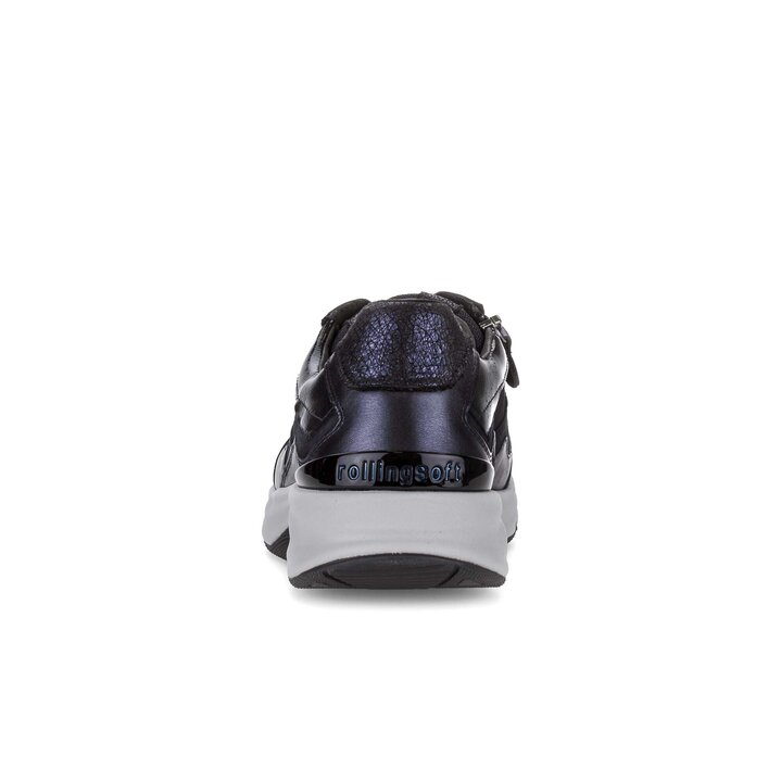 Lage sneaker blauw #3