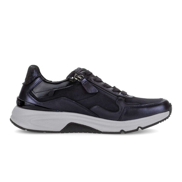 Lage sneaker blauw #1
