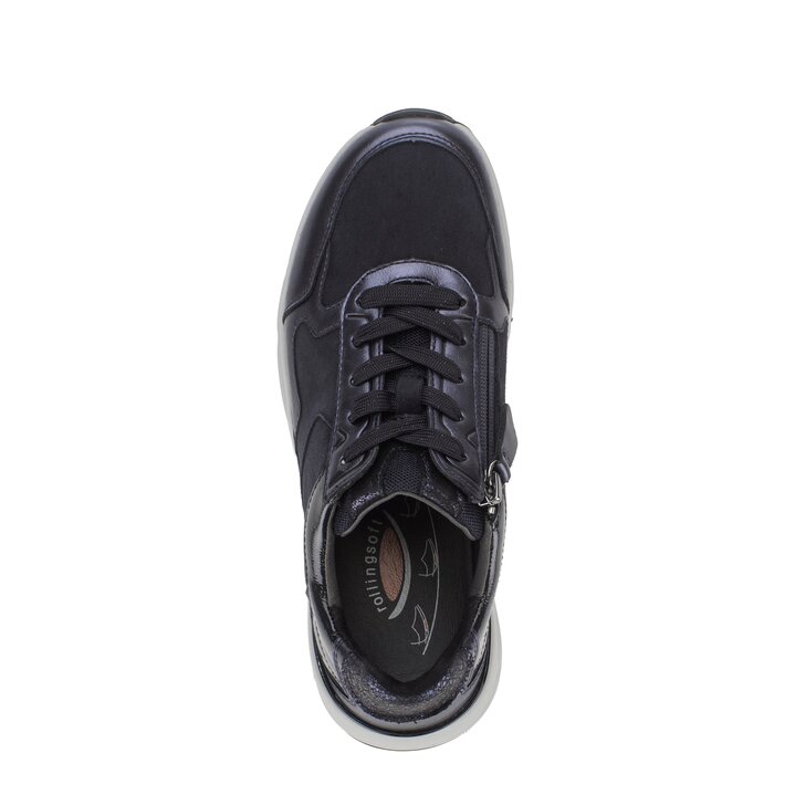 Lage sneaker blauw #5