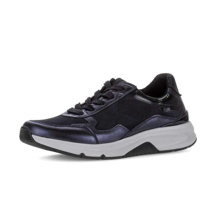 Lage sneaker blauw #2