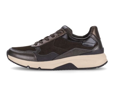 Sneaker low braun