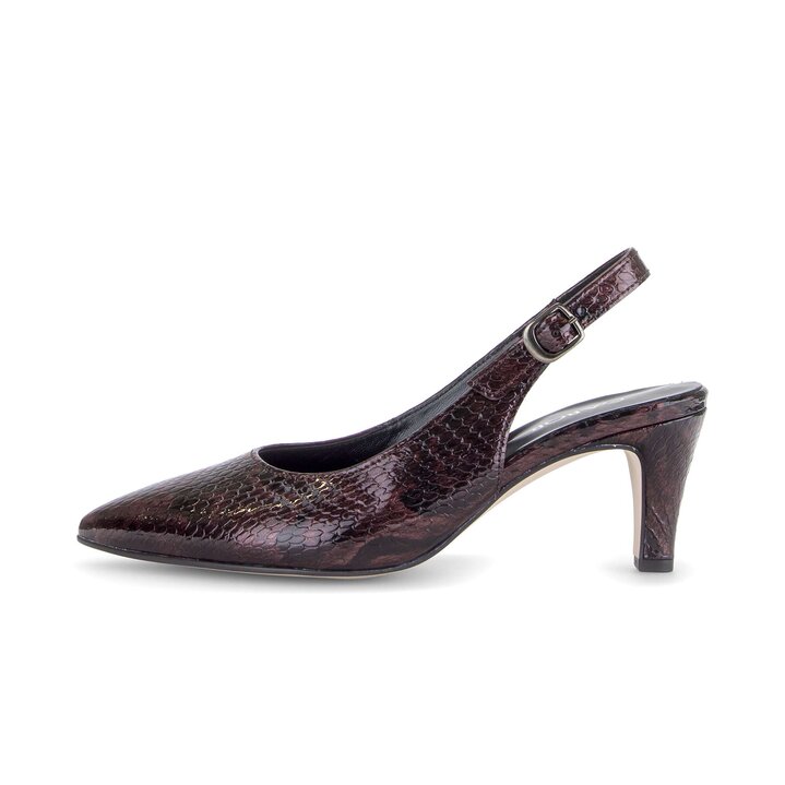 Slingback rosso #0