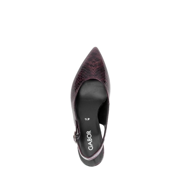 Slingback rosso #5