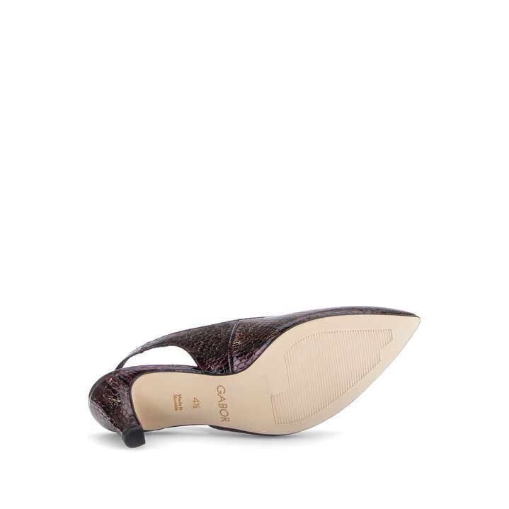 Slingback rosso #4