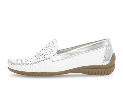 Mocassin blanc