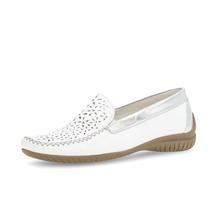 Mokassin weiß #2