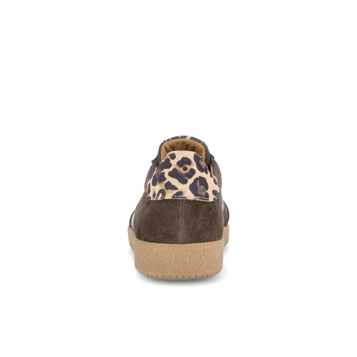 Lage sneaker bruin #3