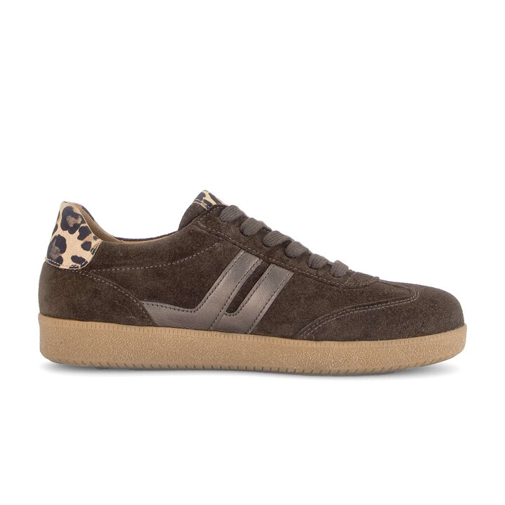Lage sneaker bruin #1