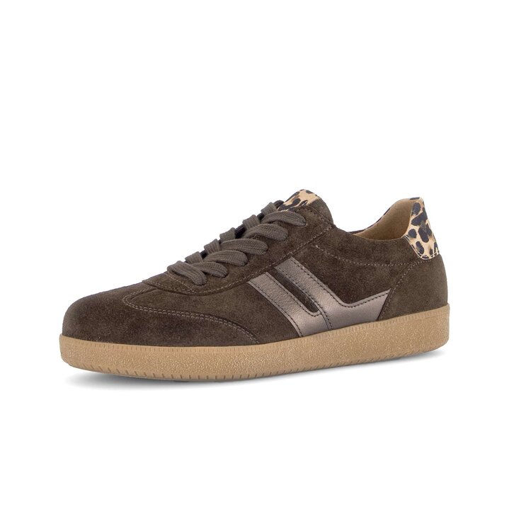 Lage sneaker bruin #2