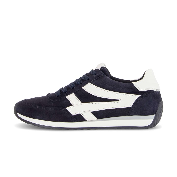 Lage sneaker blauw #0