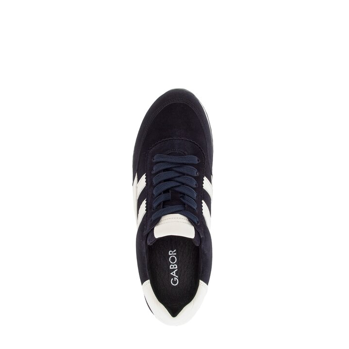 Lage sneaker blauw #5