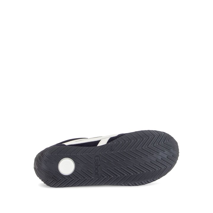 Lage sneaker blauw #4