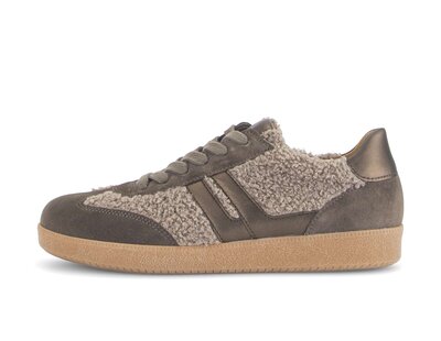 Sneaker low brun
