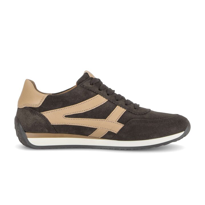 Sneakers basse marrone #1