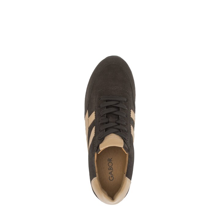 Sneakers basse marrone #5