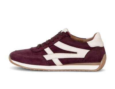 Sneakers basse rosso