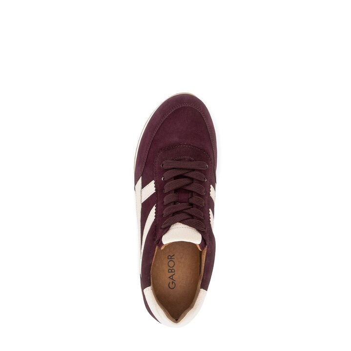 Sneakers basse rosso #5