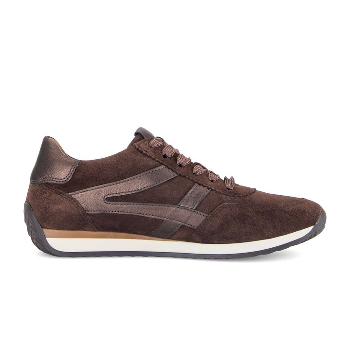 Sneakers basse marrone #1