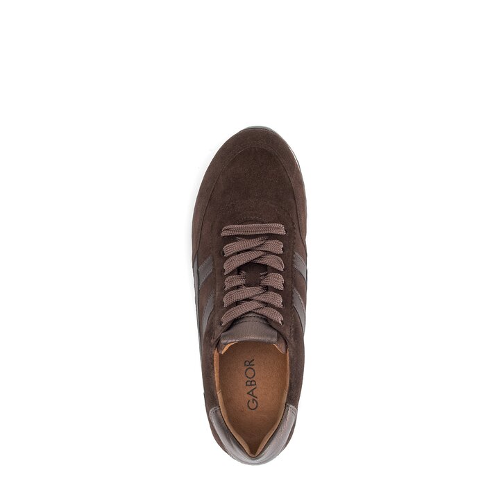 Sneakers basse marrone #5