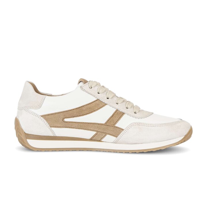 Lage sneaker beige #1