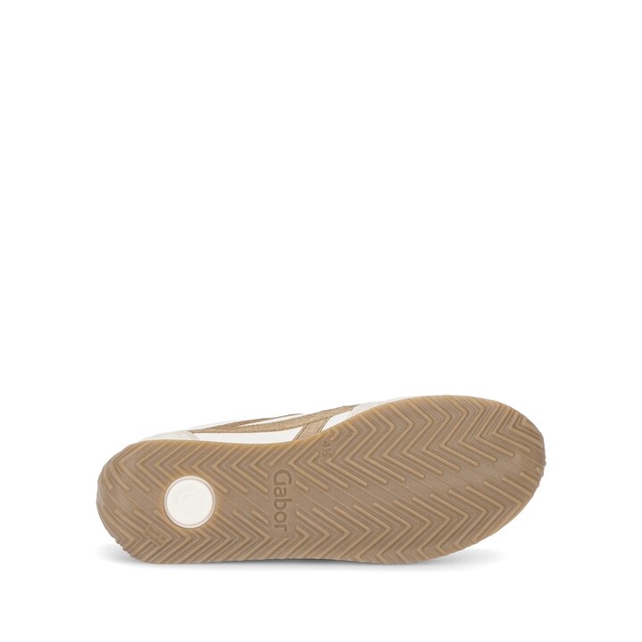 Lage sneaker beige #4