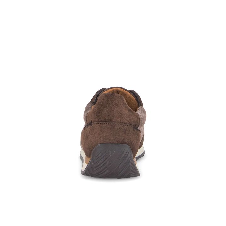 Lage sneaker bruin #3