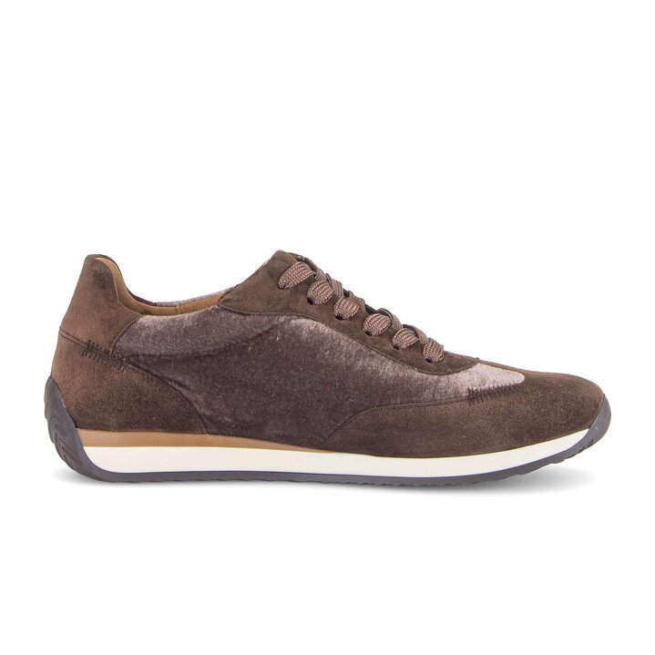 Lage sneaker bruin #1