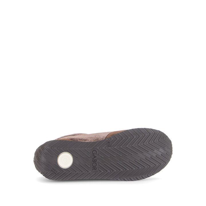 Lage sneaker bruin #4