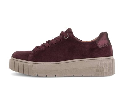 Sneakers basse rosso