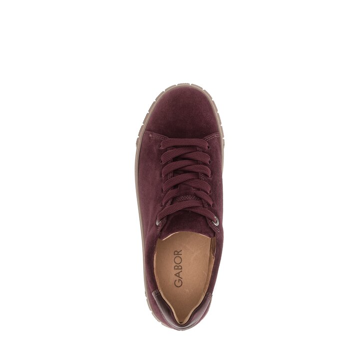Sneakers basse rosso #5